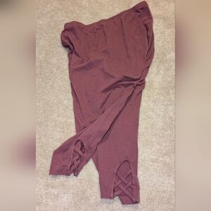 Old Navy Purple Capri Leggings Size XXL